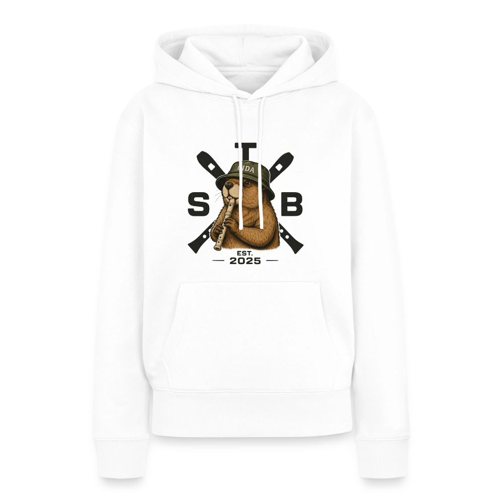 STB x Mankei - Frauen Premium Hoodie - Weiß