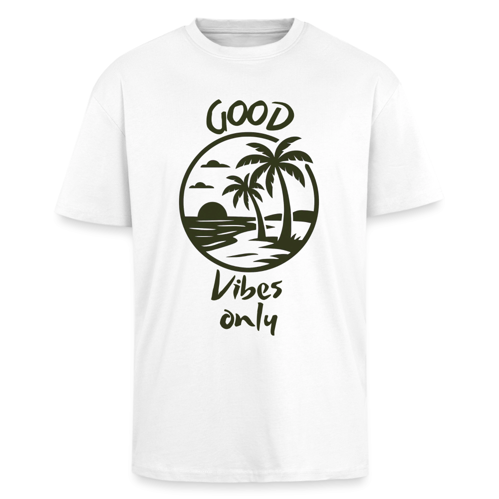 Good Vibes only - Oversized Heavyweight Unisex T-Shirt