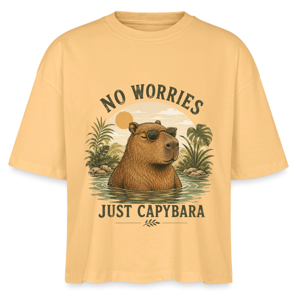 Capybara - Frauen Boxy T-Shirt