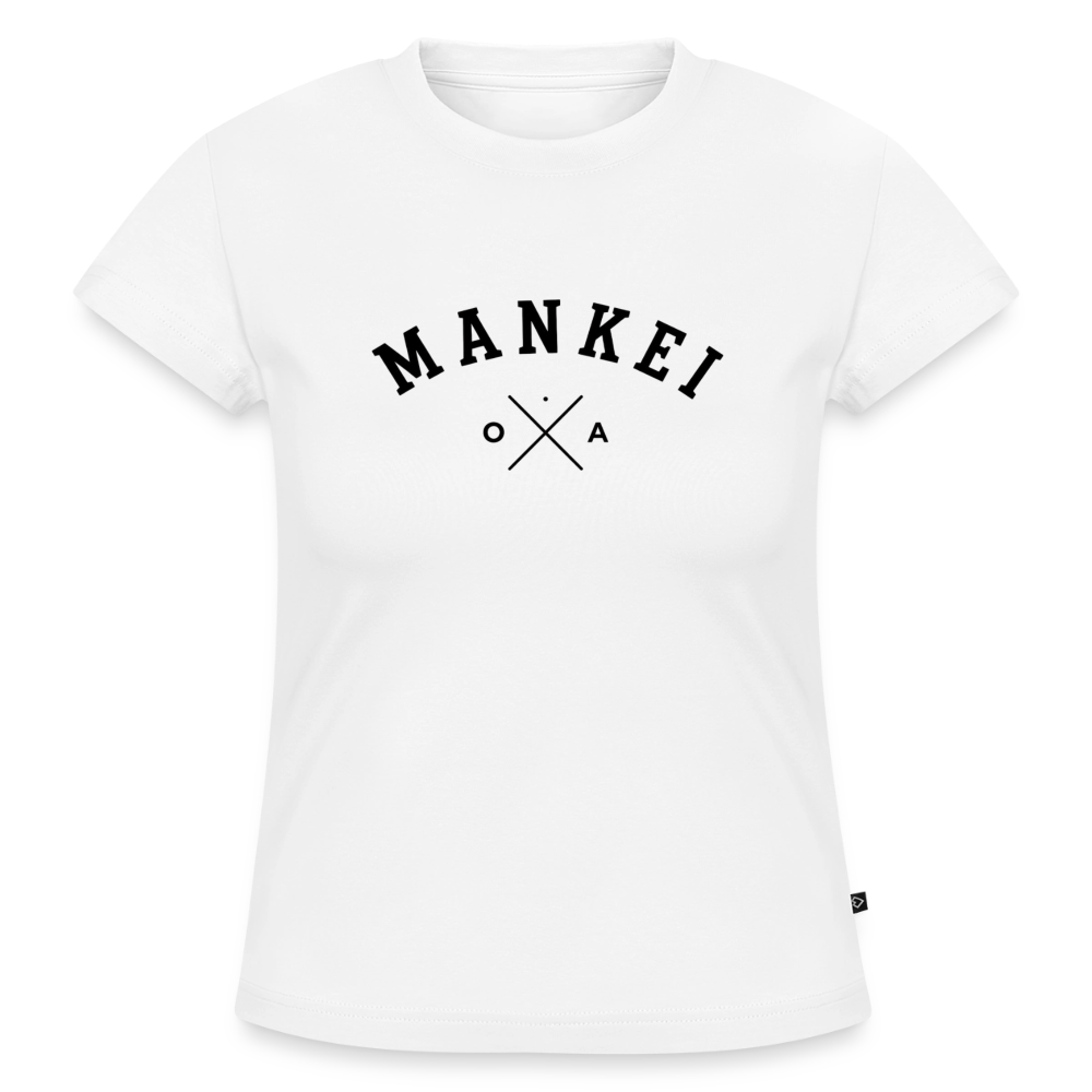Mankei Classic - SLIM FIT Frauen T-Shirt - Weiß