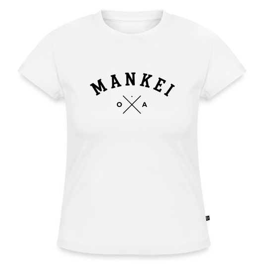 Mankei Classic - SLIM FIT Frauen T-Shirt - Weiß