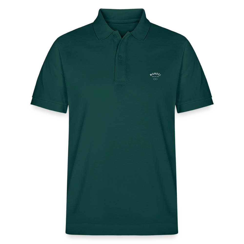 Mankei - Bio-Poloshirt dark - Glasiertes Grün