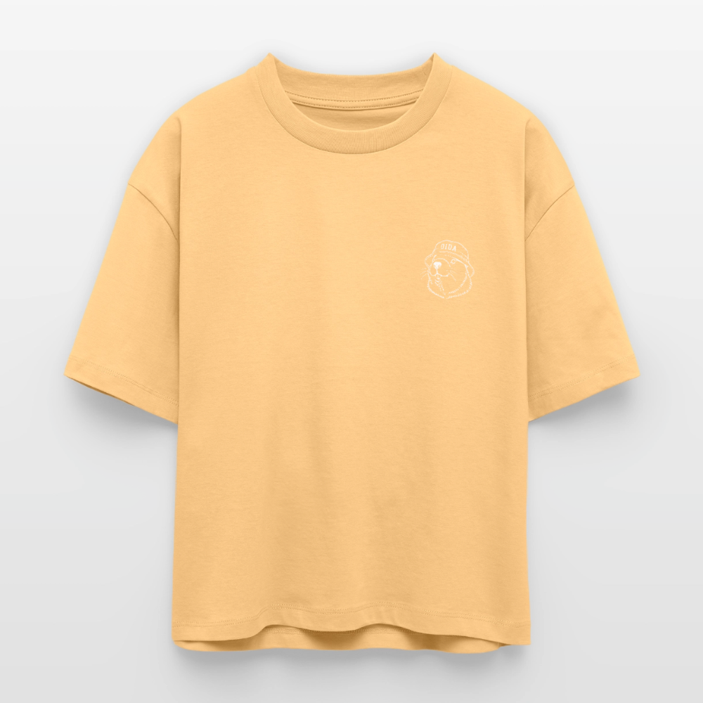 Fineline Mankei - Frauen Boxy Bio-T-Shirt - Mispel