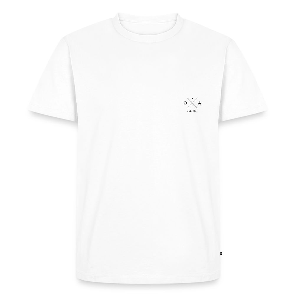 Oida x STB - Männer Premium T-Shirt - Weiß