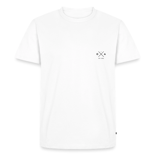 Oida x STB - Männer Premium T-Shirt - Weiß