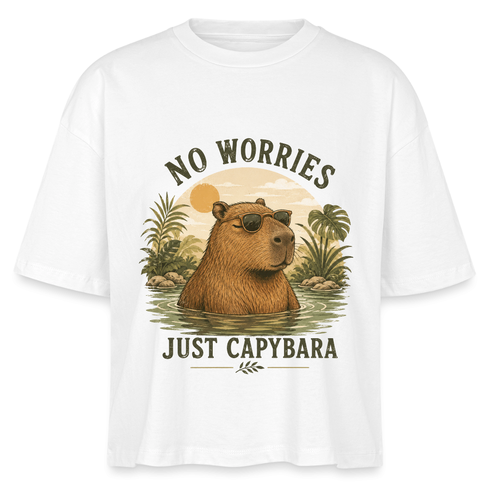 Capybara - Frauen Boxy T-Shirt
