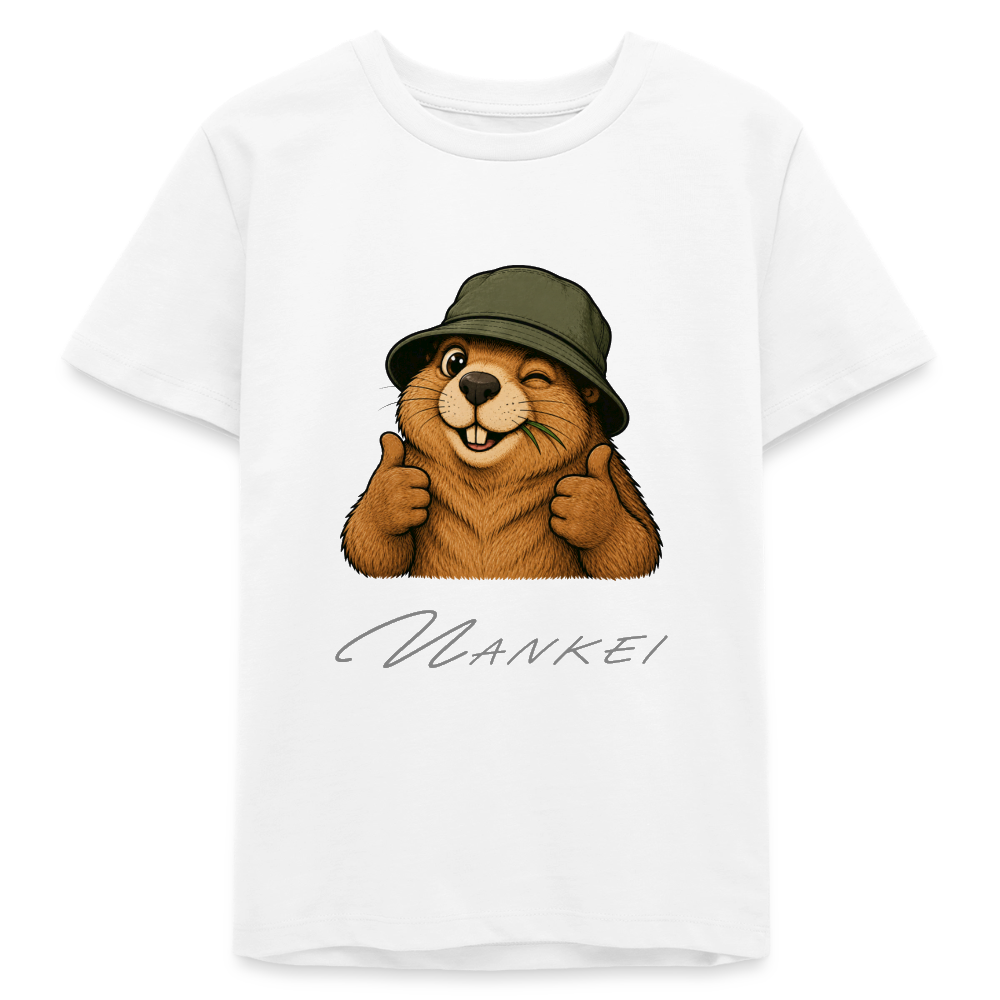 Mankei - Teen Organic T-Shirt - Weiß