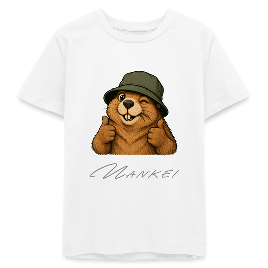 Mankei - Teen Organic T-Shirt - Weiß