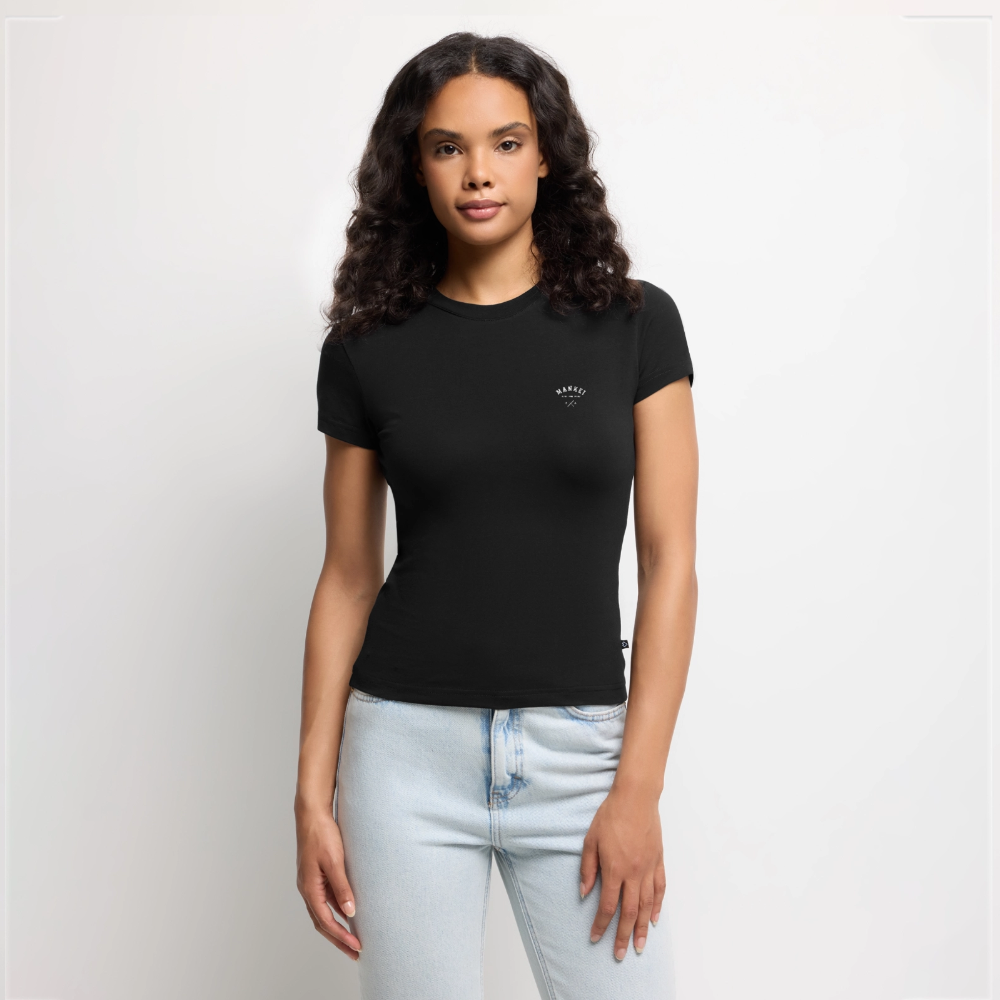Mankei Classic dark - SLIM FIT T-Shirt - Schwarz