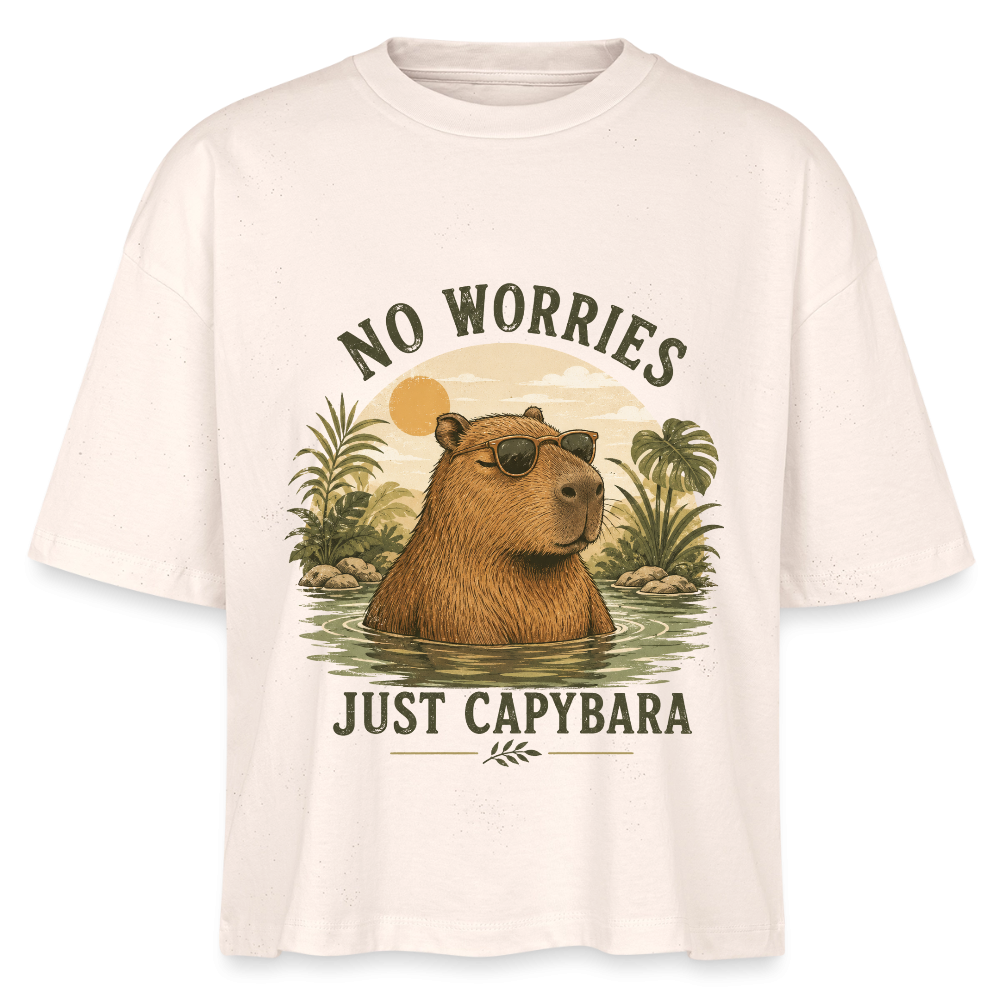 Capybara - Frauen Boxy T-Shirt