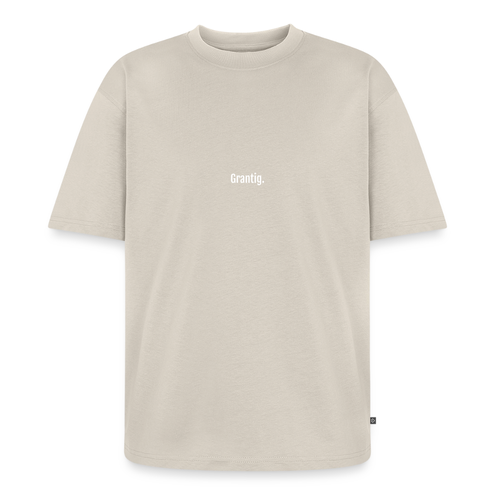 Grantig. - Unisex Premium Oversized Bio T-Shirt - Beige