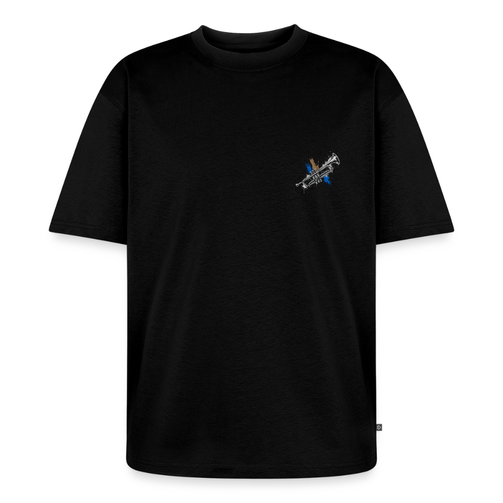 Trompete - Unisex Bio T-Shirt - Schwarz