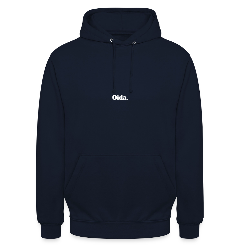 Unisex Hoodie Oida. - Navy