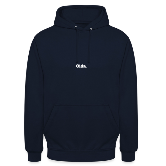 Unisex Hoodie Oida. - Navy