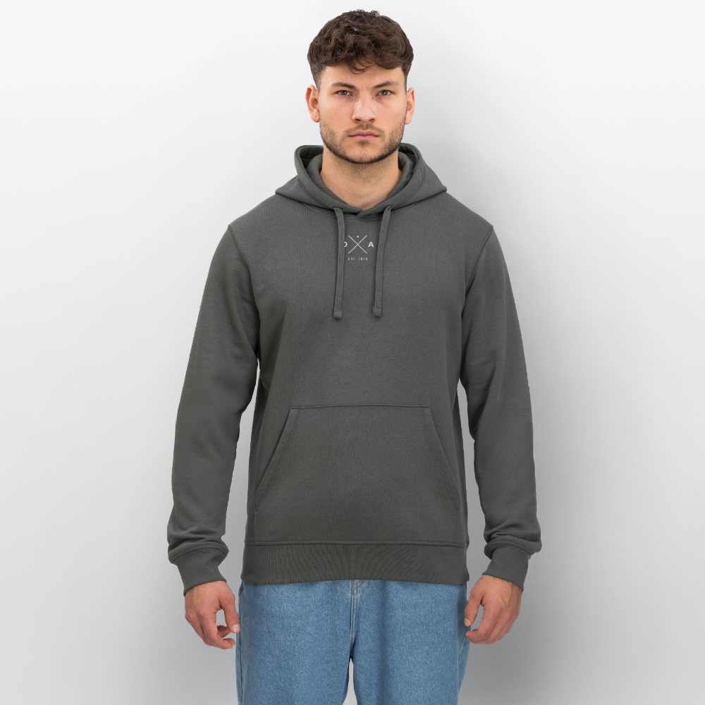 Habe Dere - Männer Bio-Hoodie - Anthrazit