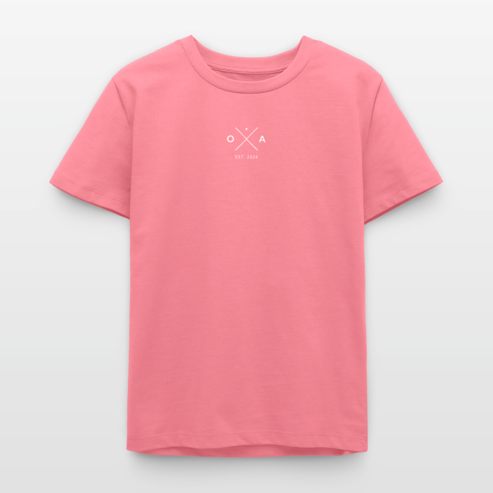 LAUSMÄSCH - TEEN's ORGANIC TEE - Pink 