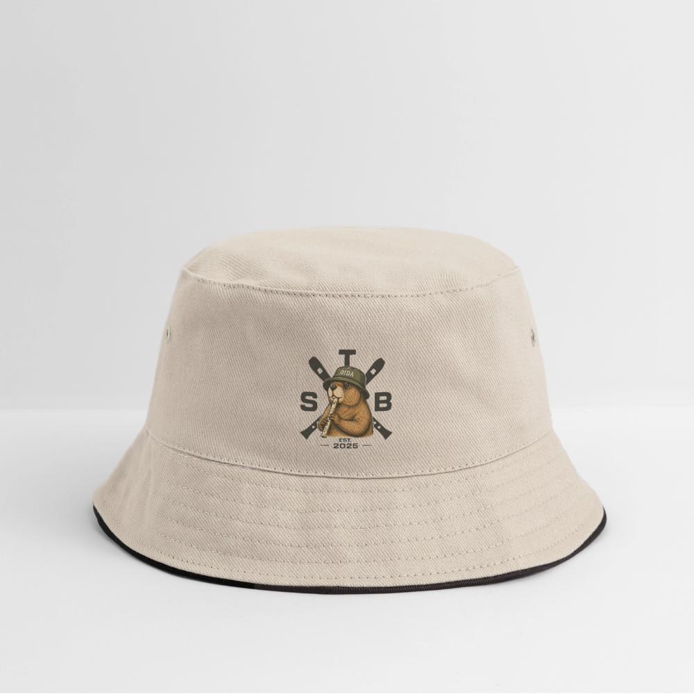 STB x Mankei - Bucket Hat - Natur/Navy