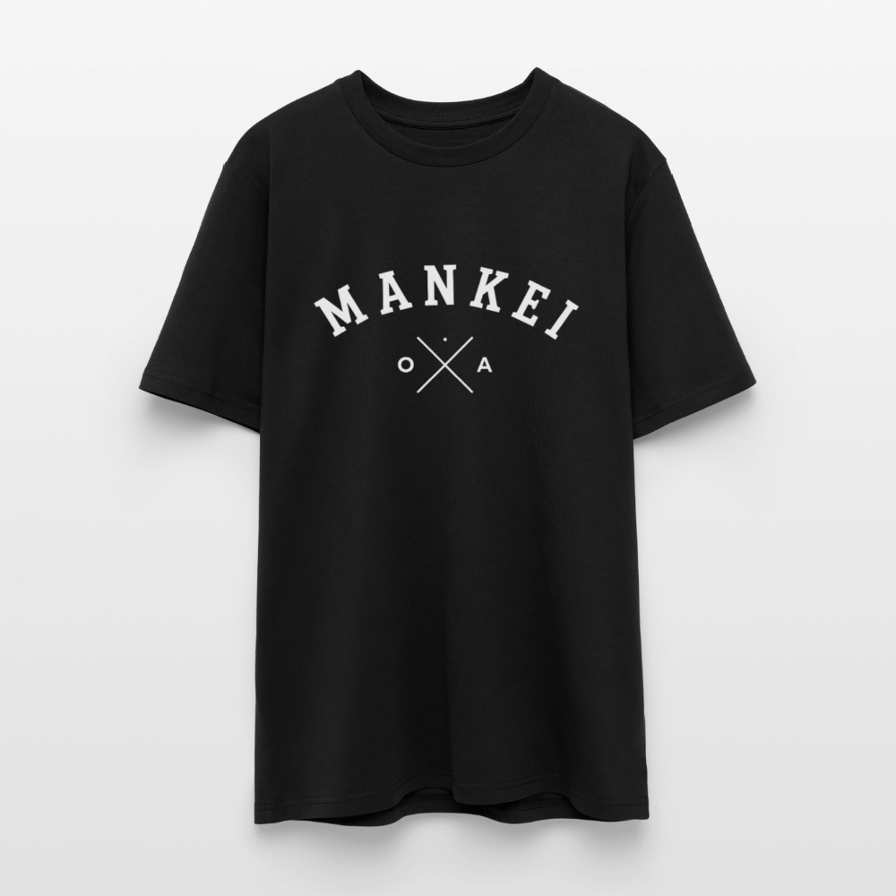 MANKEI classic - dark  Straight Bio-T-Shirt - Schwarz