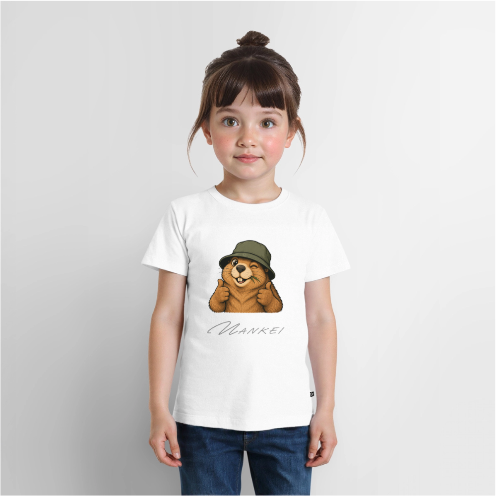 Mankei - Kinder Premium T-Shirt - Weiß