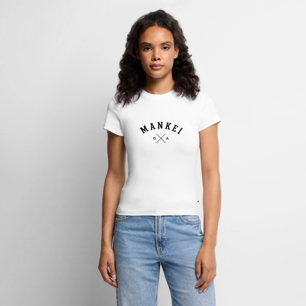 Mankei Classic - SLIM FIT Frauen T-Shirt - Weiß