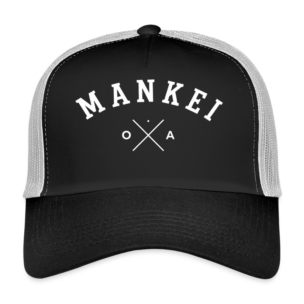 Mankei classic - Trucker Cap - Schwarz/Steingrau