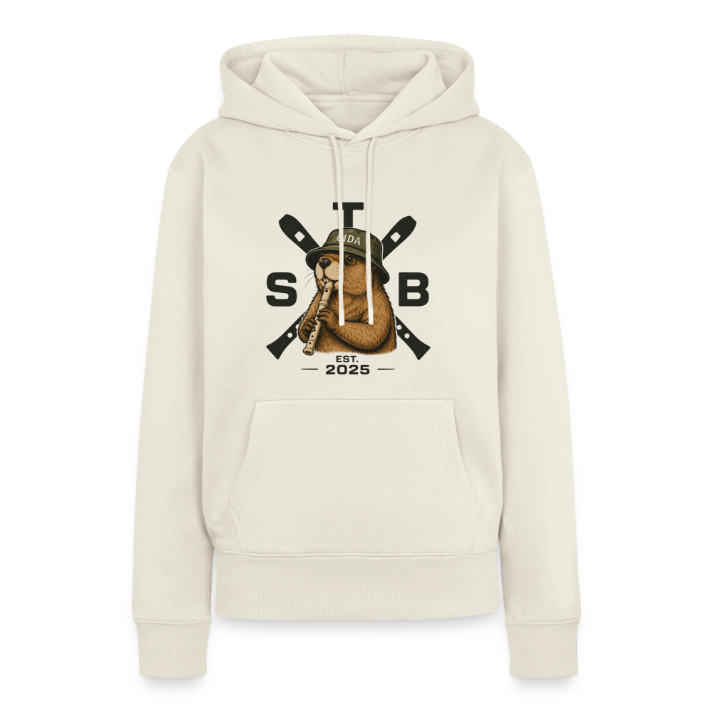 STB x Mankei - Frauen Premium Hoodie - Naturweiß