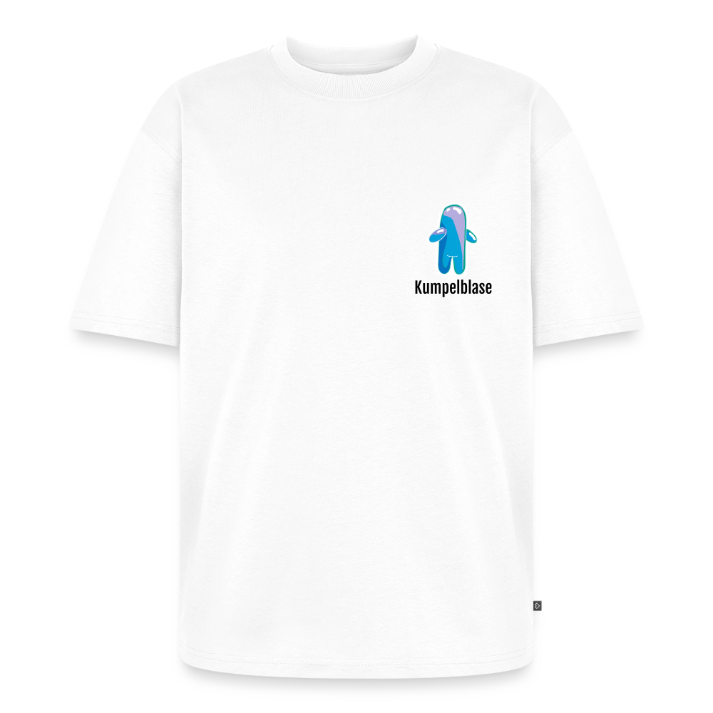 Unisex Premium Oversized T-Shirt Kumpelblase - Weiß