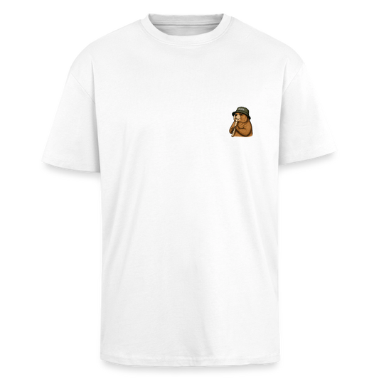 STB x Mankei Backprint - Oversized Unisex T-Shirt - Weiß