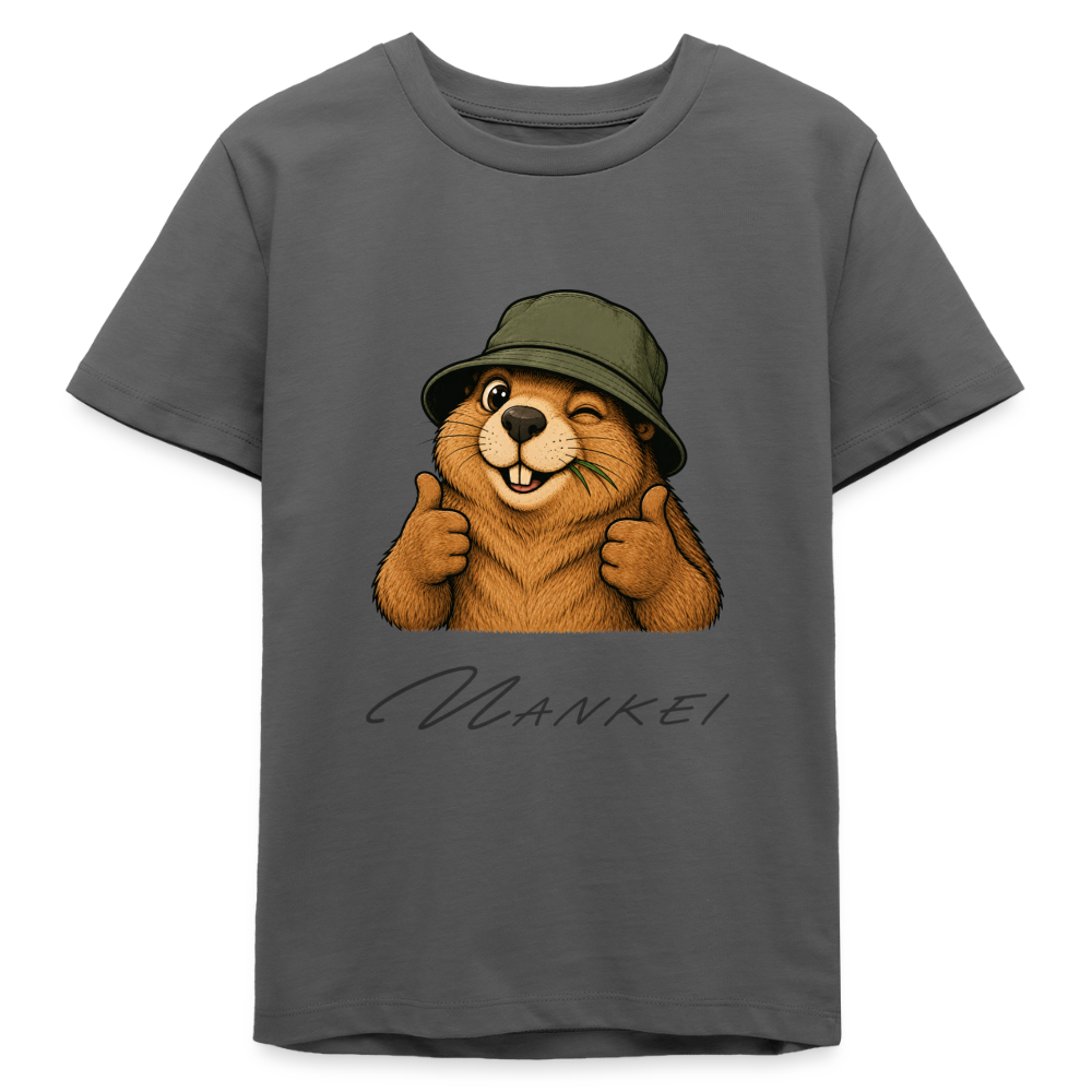 Mankei - Teen Organic T-Shirt - Anthrazit