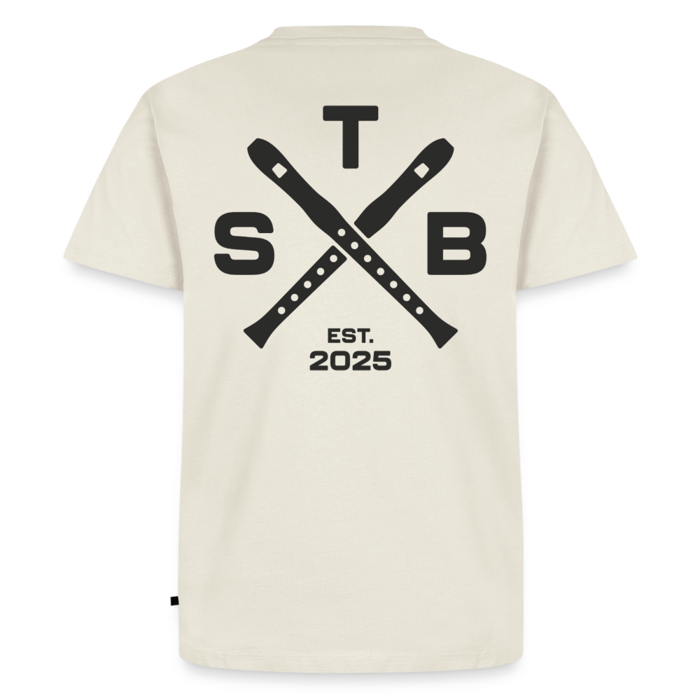 Oida x STB - Männer Premium T-Shirt - Naturweiß