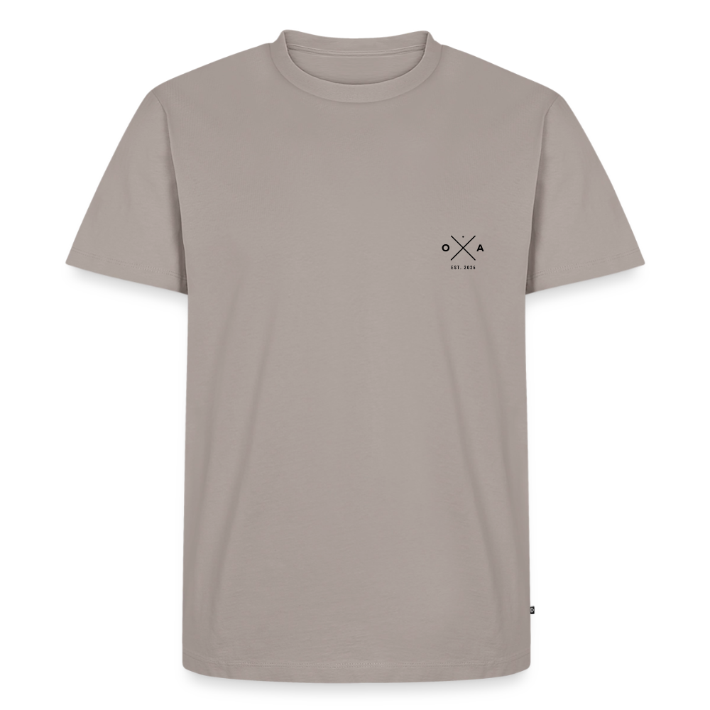 Oida x STB - Männer Premium T-Shirt - Taupe