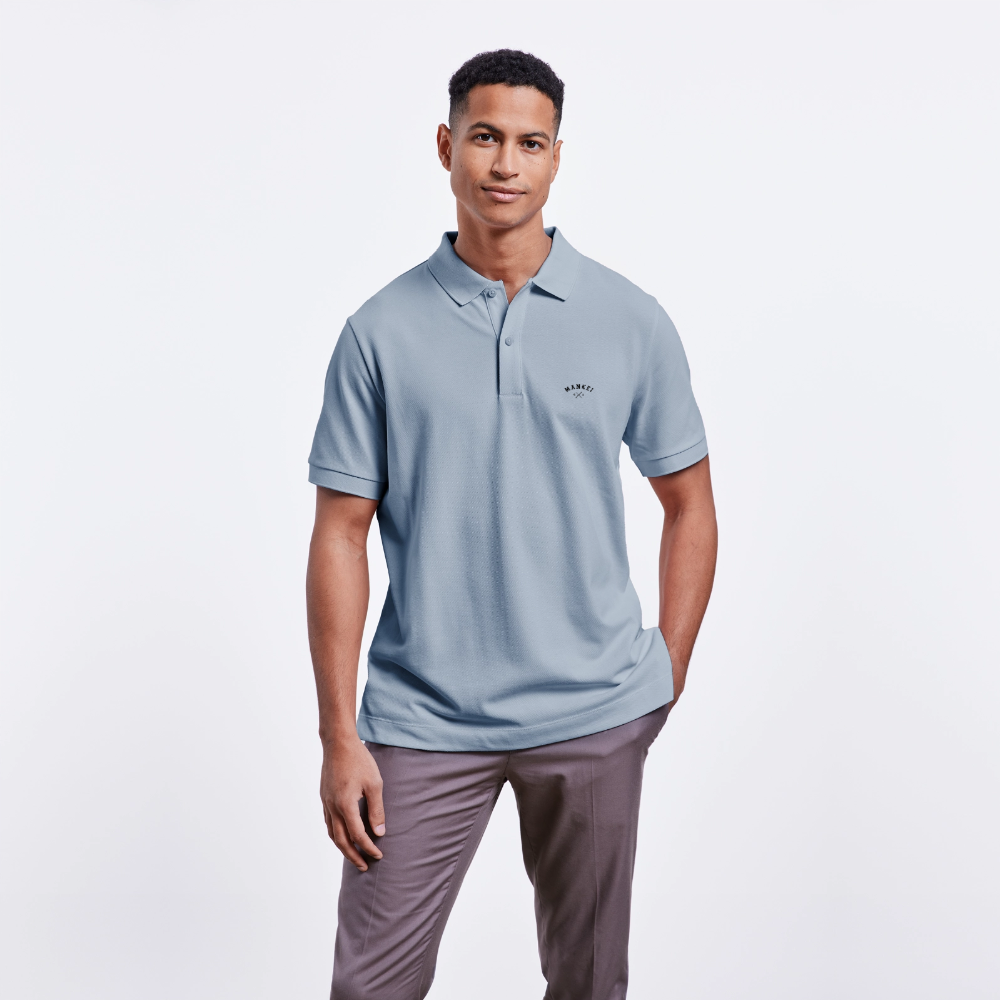 Mankei-  Bio-Poloshirt light - sky Blue