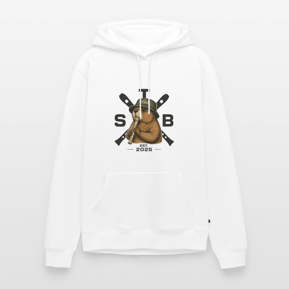Simon the Bridge - Männer Premium Hoodie - Weiß