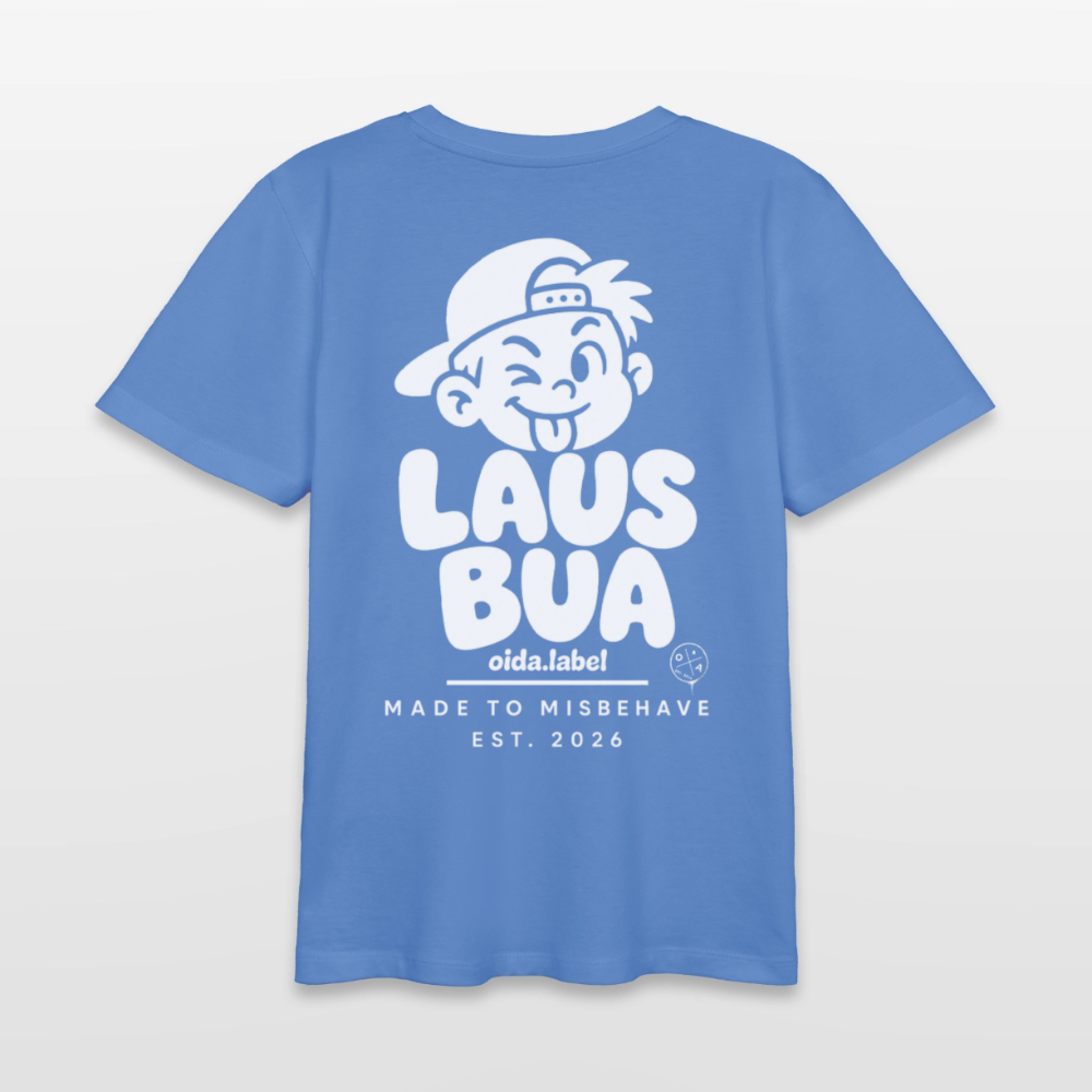 Lausbua - Teenager Organic T-Shirt - Blau