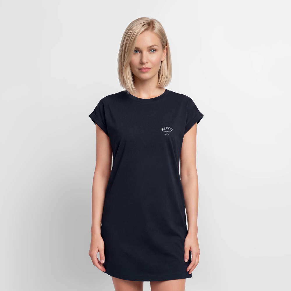Mankei Classic - Premium Organic T-Shirt Kleid - Navy