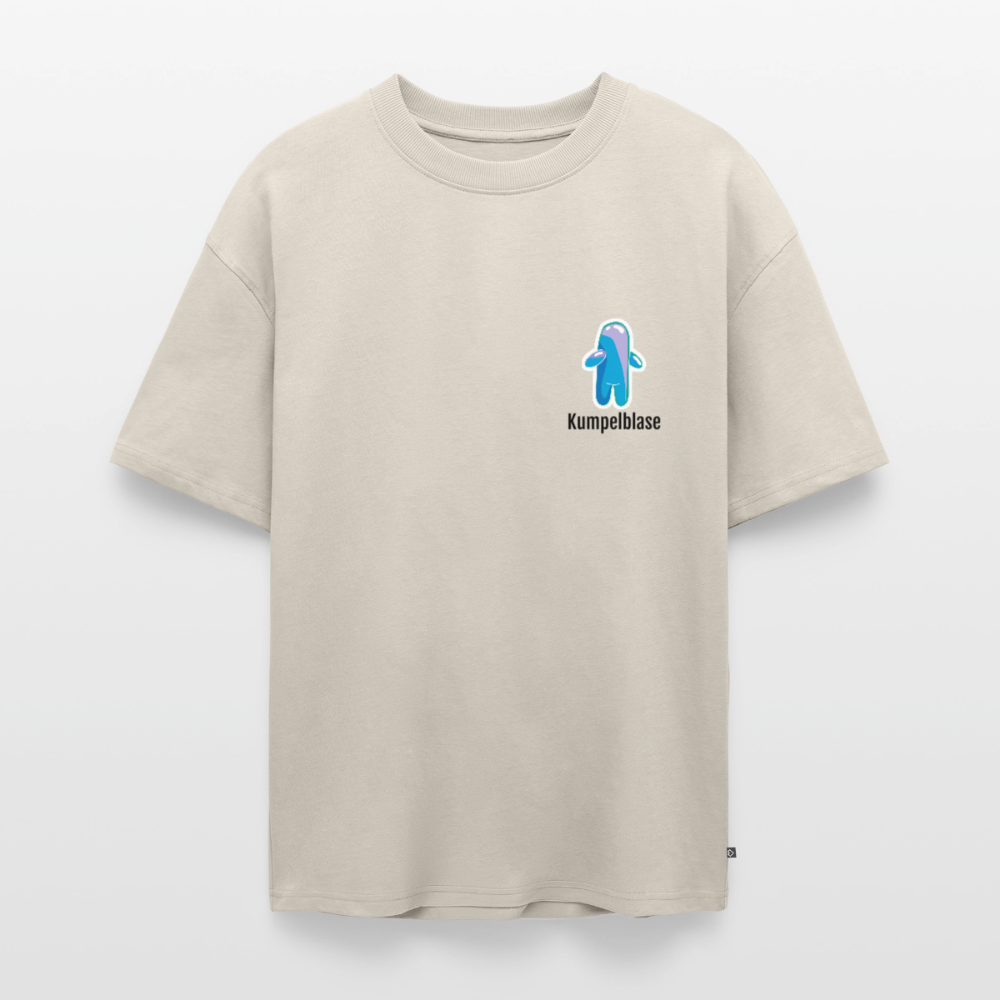 Unisex Premium Oversized T-Shirt Kumpelblase - Beige