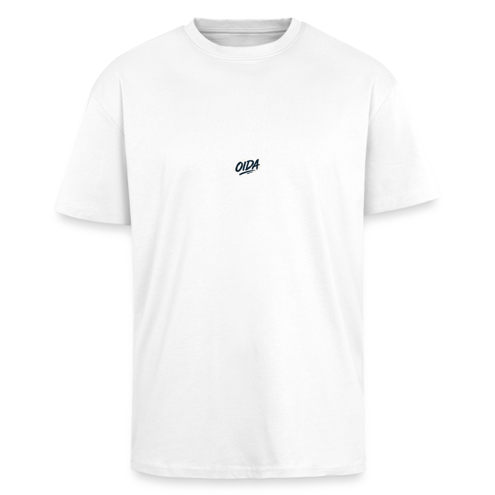 Gold Vibes - Oversized T-Shirt - Weiß