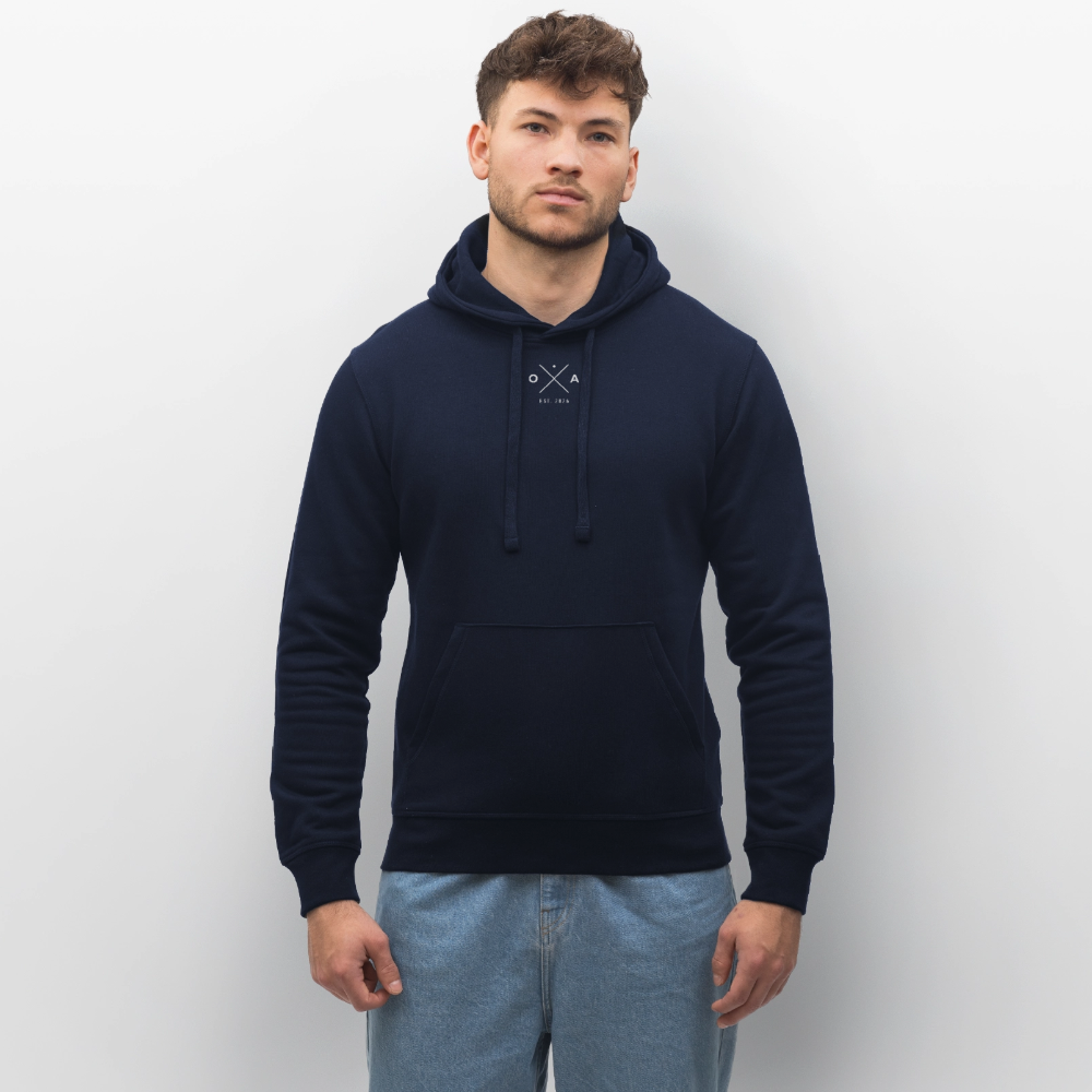 Habe Dere - Männer Bio-Hoodie - French Navy