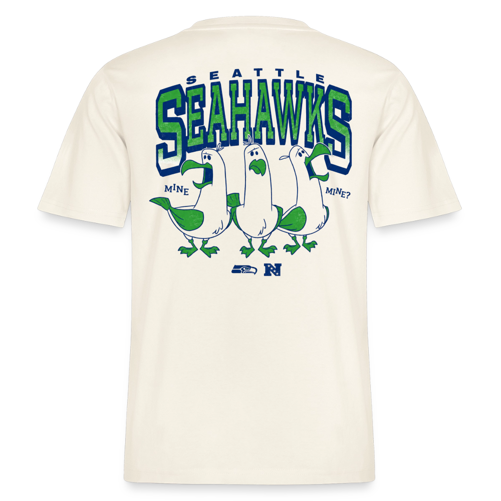 Seahawks  RELAXED FIT Unisex Organic T-Shirt - Naturweiß 