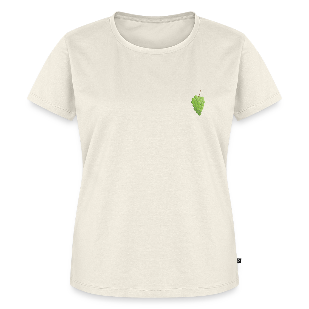 Weintrauben. - Damen Premium T-Shirt - Naturweiß