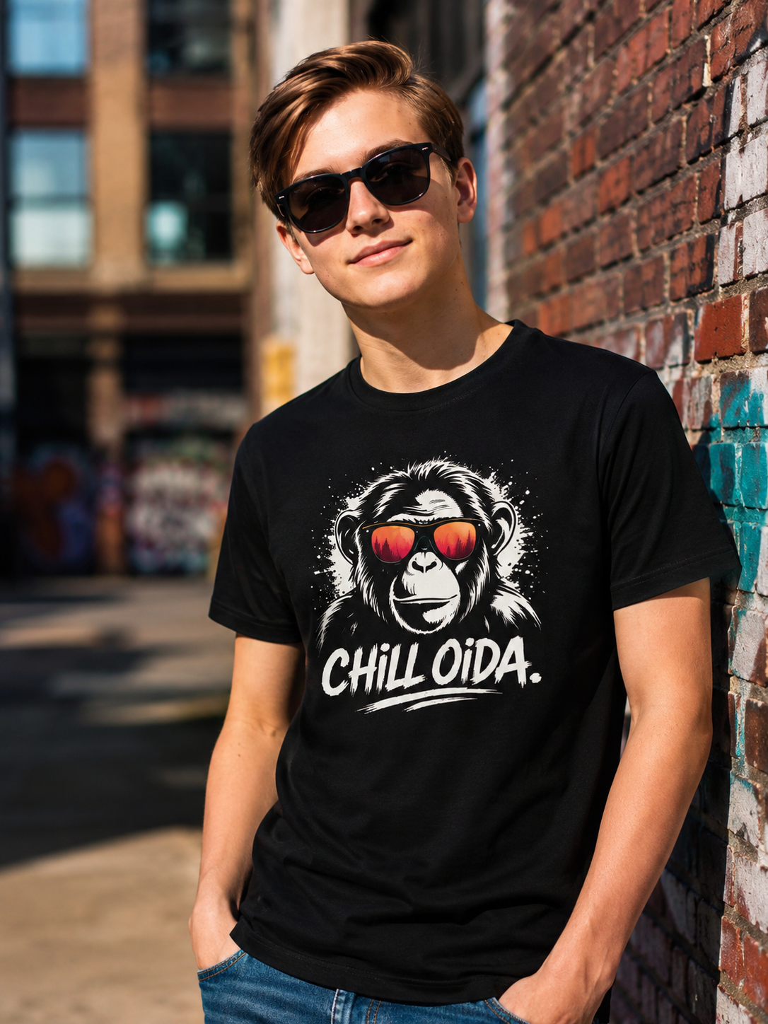 Chill oida - Teenager T-Shirt