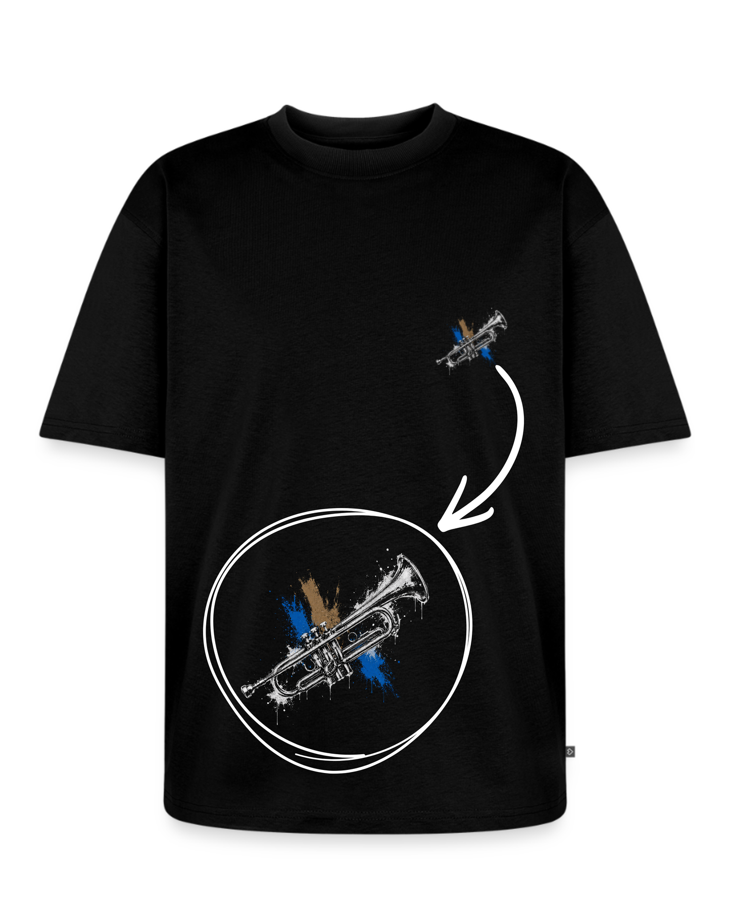 Trompete - Unisex Bio T-Shirt