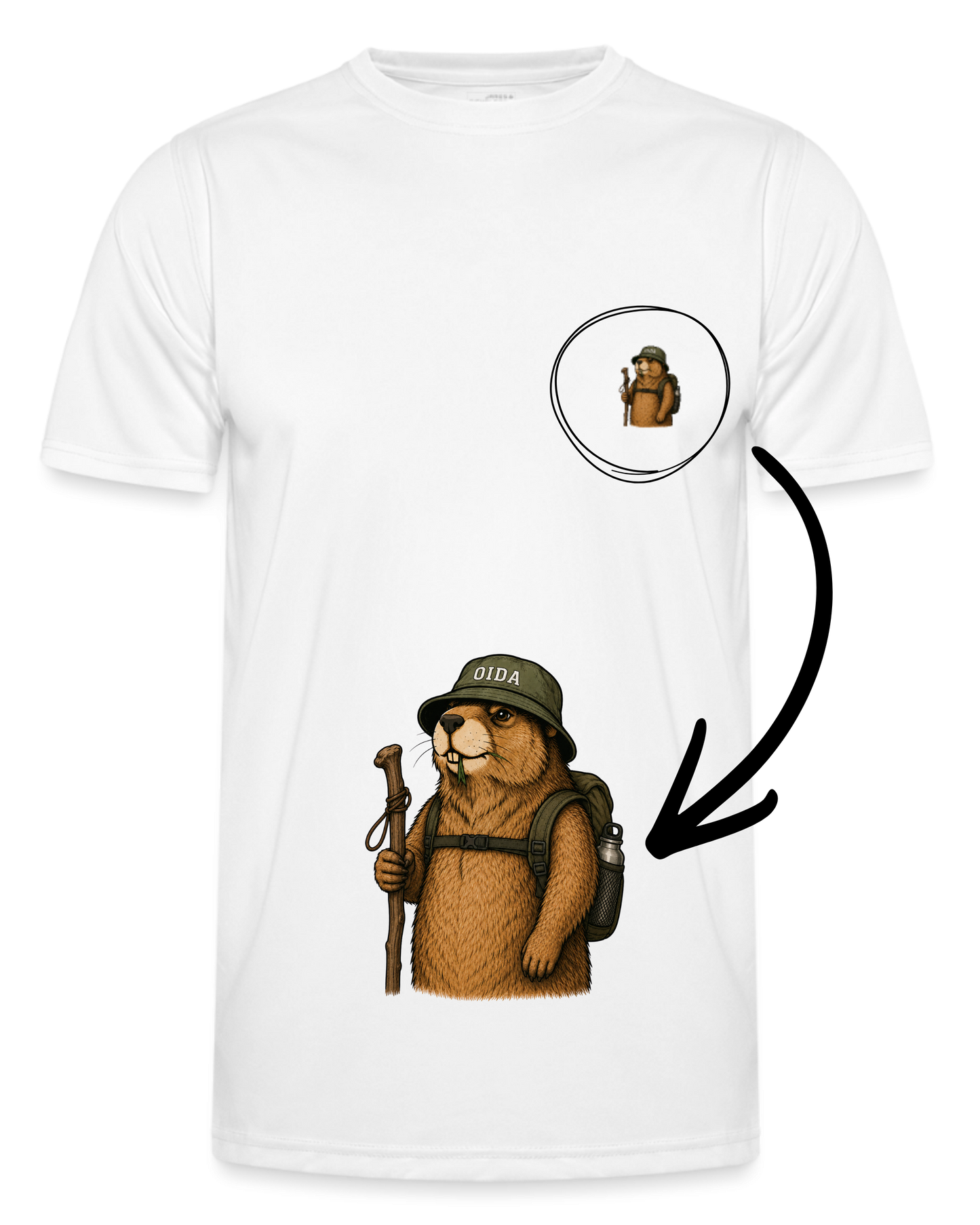 Wandern - Männer Funktions-T-Shirt